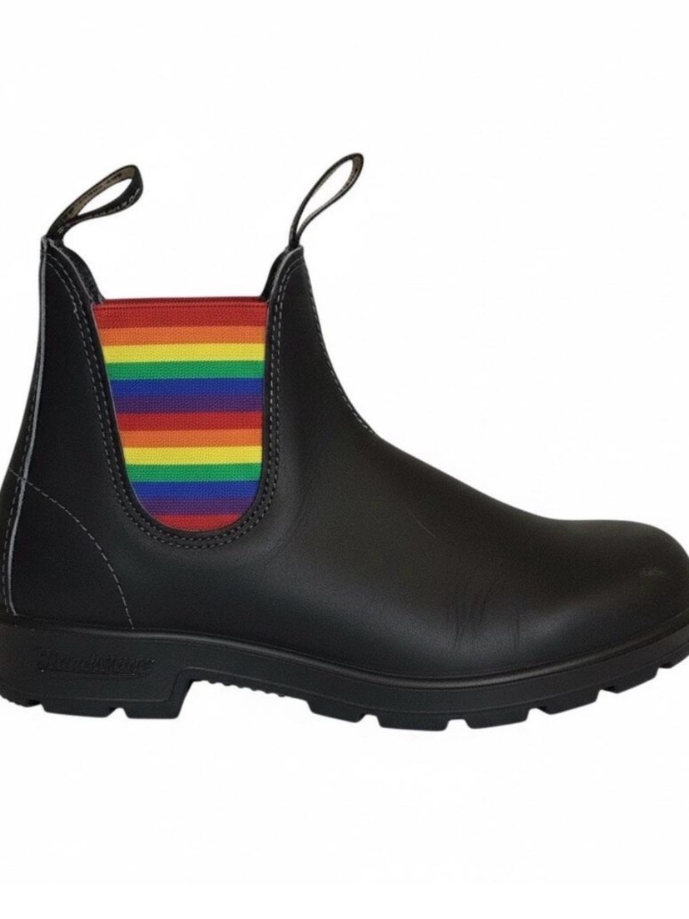 Blundstone 2105 Men’s Water Resistant Leather Chelsea Boots with Rainbow Elastic